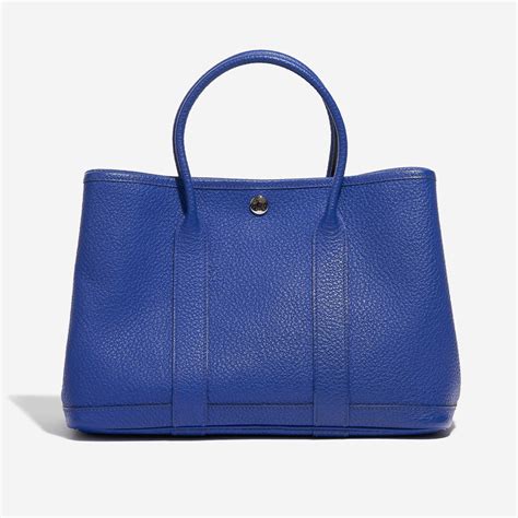 hermes garden party blue indigo|hermes garden bag bag.